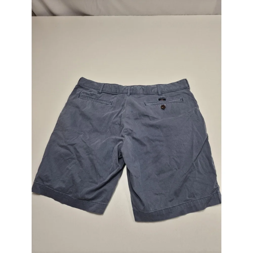 Faherty Shorts Mens 36 Blue Chino 9